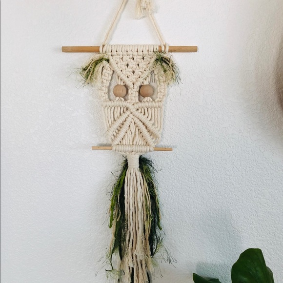 Handmade macrame owl - Picture 4 of 7